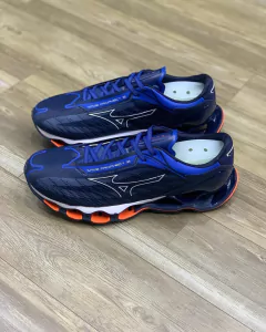Tênis Masculino Wave Prophecy 12 Azul Laranja na internet
