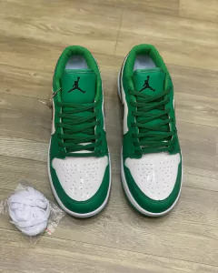 Tênis Masculino Air Jordan Verde Preto e Branco na internet