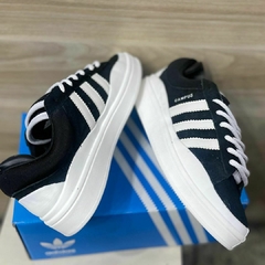 Adidas Campus X Bad Bunny Preto Branco na internet