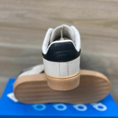 Tênis Adidas Samba Branco Preto Bege - Pisants Store