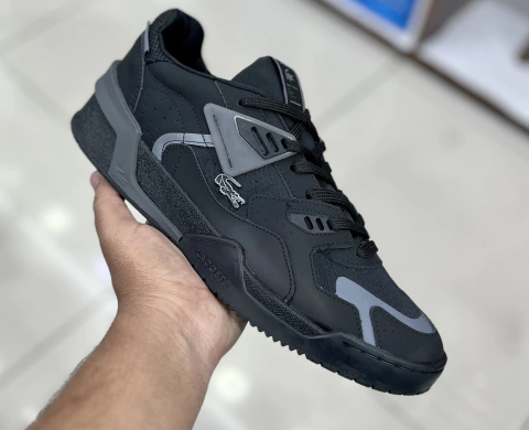 Tênis Masculino Lacostee LT125 Preto