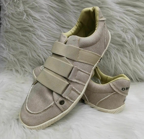 Sapatênis Masculino Casual Creme