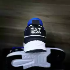 Tênis Masculino Armani Preto Azul - Pisants Store