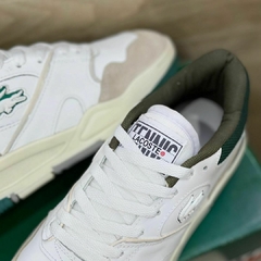 Tênis Lacoste Lineshot Branco Cinza Verde - comprar online