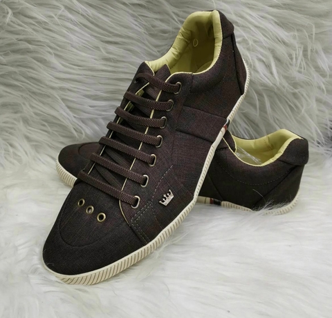 Sapatênis Masculino Casual Marrom