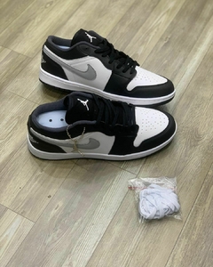 Tênis Masculino Air Jordan Preto Cinza Branco - comprar online