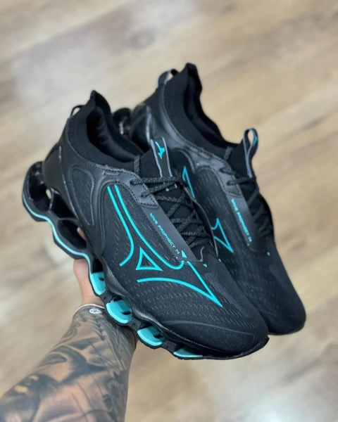 Tênis Masculino Wave Prophecy 14 Preto Verde