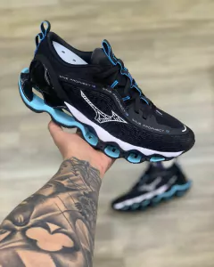 Tênis Masculino Wave Prophecy 13 Preto Azul Bebê