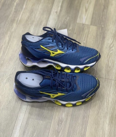 Tênis Masculino Wave Prophecy 11s Azul Amarelo - comprar online