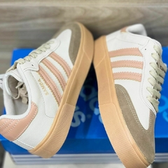 Tênis Adidas Samba Branco Rosa - Pisants Store