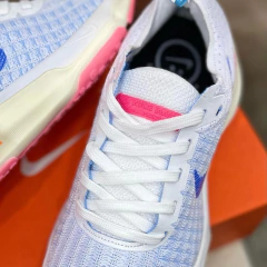 Tênis Nike Zoomx Branco Azul Rosa - loja online
