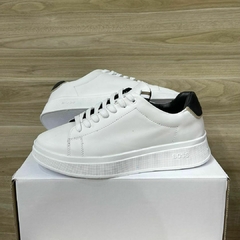 Tênis Masculino Hugo Boss Branco Preto