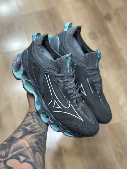 Tênis Masculino Wave Prophecy 14 Cinza Verde