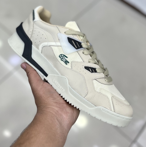 Tênis Masculino Lacostee LT125 Bege