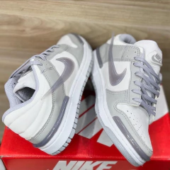 Tênis Nike Dunk Twist Cinza Branco - Pisants Store