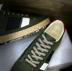 Sapatênis Masculino Casual Verde - loja online