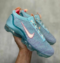 Tênis Unissex Vapormax 2021 Azul Bebê