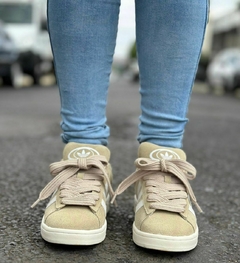 Tênis Feminino Adidas Campus Creme - comprar online