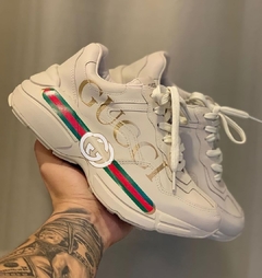 Tênis Masculino Feminino Gucci Rhyton