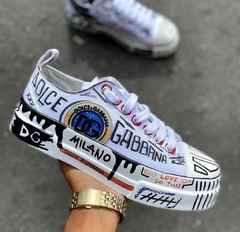 Sapatênis Masculino DG Milano Branco