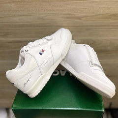 Tênis Lacoste T Clip Velcro Branco na internet