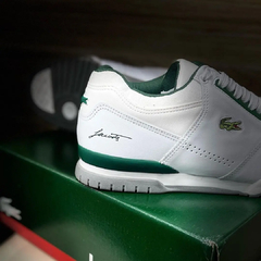 Tênis Lacoste T Clip Velcro Branco Verde - Pisants Store