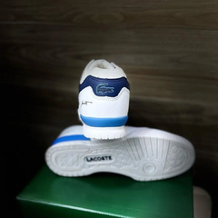 Imagem do Tênis Lacoste T Clip Velcro Branco Azul BB