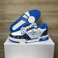 Tênis Masculino LV Azul Branco