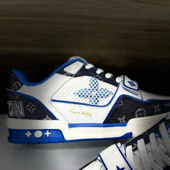Imagem do Tênis Masculino LV Azul Branco