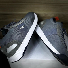 Tênis Hugo Boss Titanium Cinza na internet