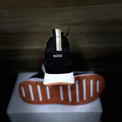 Tênis Hugo Boss Titanium Preto Branco - loja online