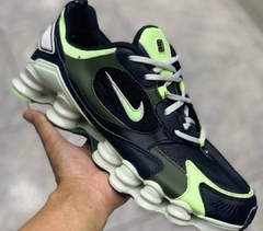 Tênis Masculino 12 Molas TL Nova Preto Verde