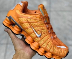 Tênis Masculino 12 Molas Laranja