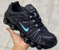 Tênis Masculino 12 Molas Preto Azul BB