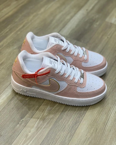 Tênis Feminino Air Force One Rose Branco - comprar online