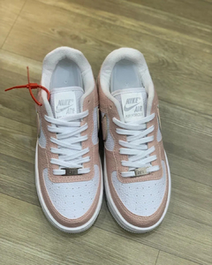 Tênis Feminino Air Force One Rose Branco na internet