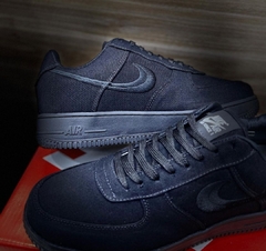 Tênis Masculino Air Force One Preto Tecido - comprar online