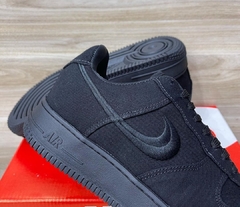 Tênis Masculino Air Force One Preto Tecido na internet