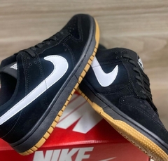 Tênis Masculino Nike Dunk Preto Bege - comprar online