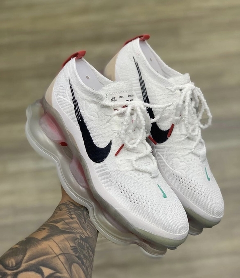 Tênis Air Max Scorpion Branco Vermelho