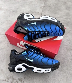 Tênis Nike Air Max TN Preto Azul na internet