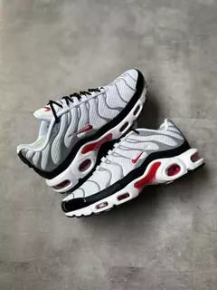 Tênis Nike Air Max TN Cinza Vermelho - comprar online