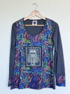 CAMISETA PARCHE ESTAMPA BALLENAS - comprar online