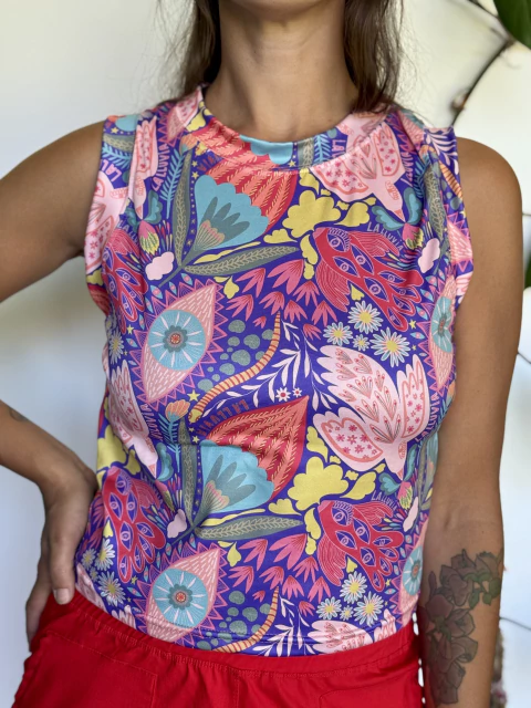 MUSCULOSA SAUCE FUERZA NATURAL - comprar online