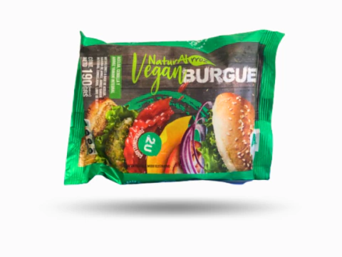 NATURALRROZ - Vegan Burguer Acelga, Cebolla y Arroz Yamaní Integral x 2 unidades
