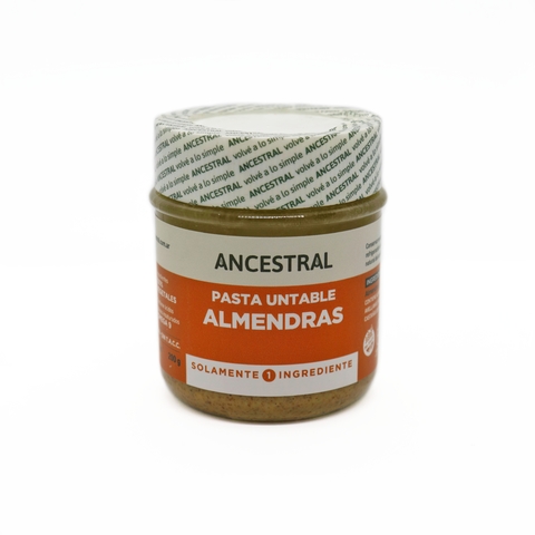 ANCESTRAL - Pasta Untable de Almendras x 200 grs