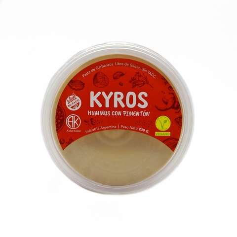 KYROS - Hummus con Pimentón x 230 grs