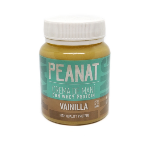 PEANAT - Mantequilla de mani training VAINILLA x 380 grs