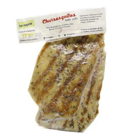 SUR VEGANO - Churrasquitos No Pollo x 2u