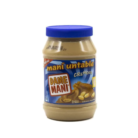 DAME MANI - Pasta de Maní CREMOSA x 510 grs